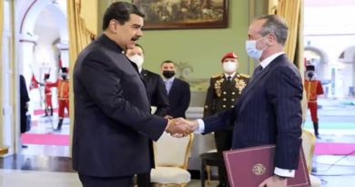 Nuevo Embajador de Portugal entrega cartas credenciales en Miraflores