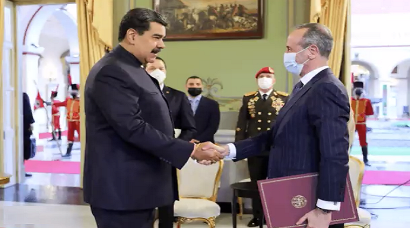 Nuevo Embajador de Portugal entrega cartas credenciales en Miraflores