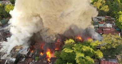 Al menos ocho fallecidos deja incendio en Manila, Filipinas