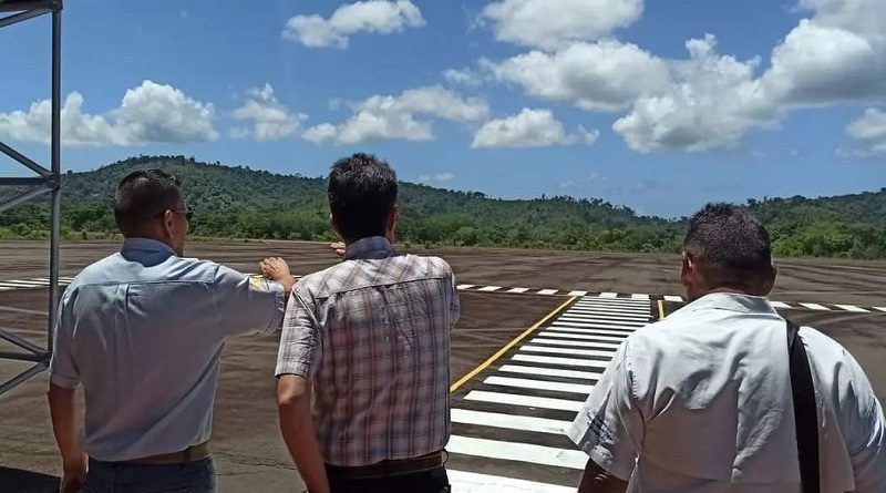Inician trabajos de recuperación del aeropuerto Cacique Aramare