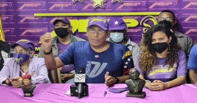 Movimiento Electoral del Pueblo condena y rechaza planificación de ataques a Venezuela