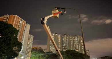 Realizan sustitución de más de 250 luminarias en parroquias del oeste caraqueño