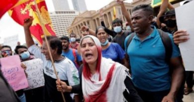 Declaran estado de emergencia en Sri Lanka por crisis económica