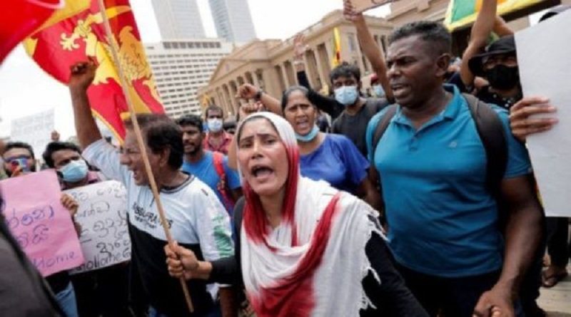 Declaran estado de emergencia en Sri Lanka por crisis económica