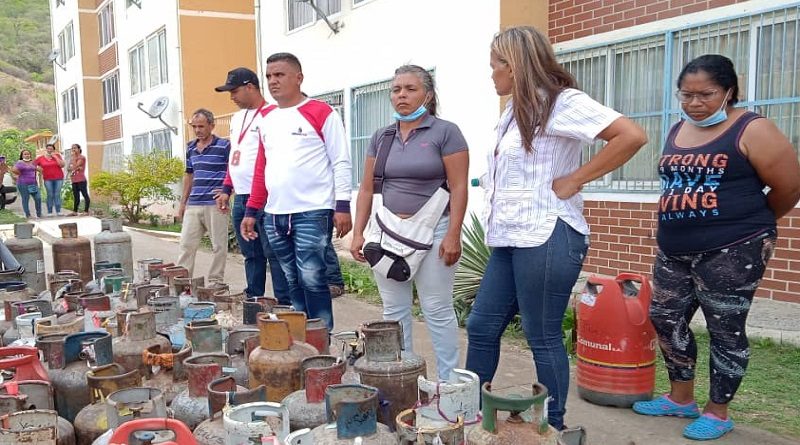 Distribuyen más 60 mil cilindros de gas en municipio Ribas de Aragua