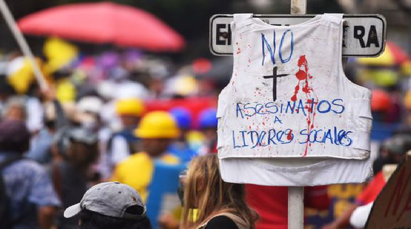 ONU confirma asesinato de 21 defensores de DDHH en Colombia