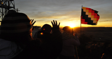 Jefe de Estado celebra el Año Nuevo Aymara