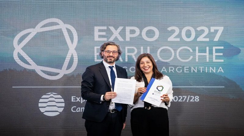 Presentan candidatura de Argentina para acoger Expo Internacional 2027