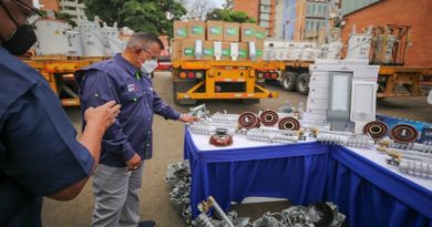 Corpoelec suministra materiales y equipos eléctricos en territorio nacional