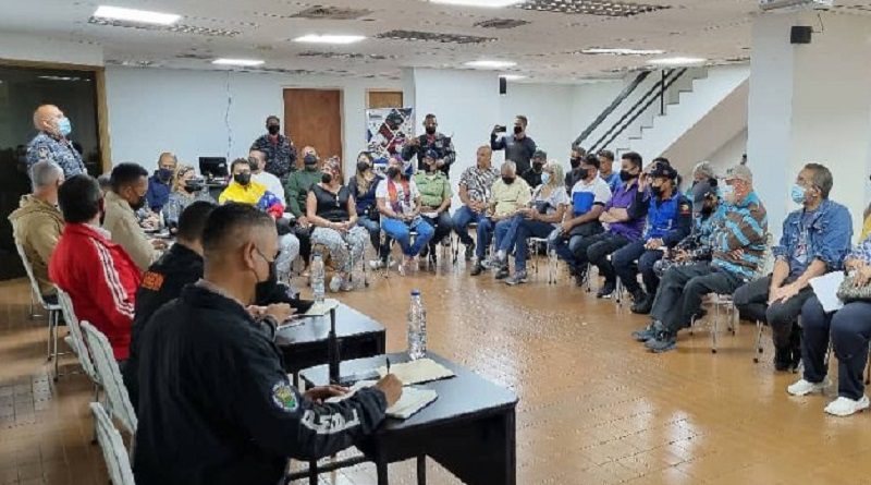 Cuerpos de Seguridad Ciudadana conforman Mesas de Paz en La Candelaria