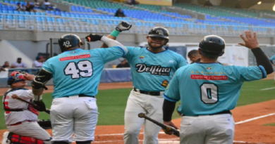 Josmil Pinto selló la victoria de Delfines