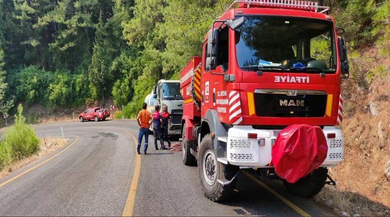 Detienen a hombre por incendiar bosques en Turquía