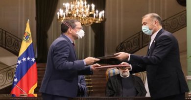 Acuerdo de cooperación entre Venezuela e Irán prioriza producción alimentaria