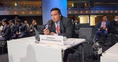 Venezuela participa en Conferencia de las Partes en Suecia