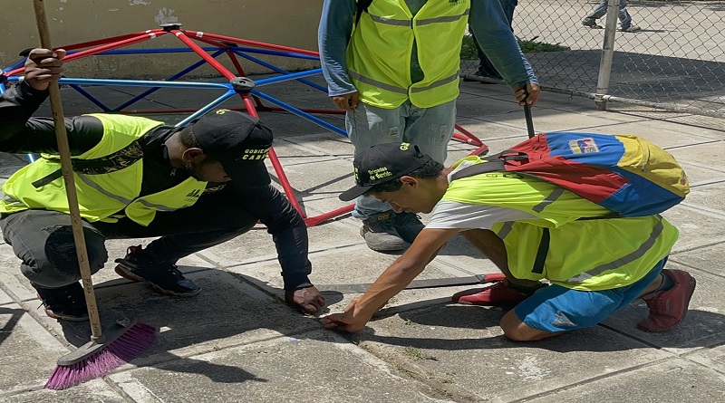 They carry out a recovery day at the facilities of the IEE Rómulo Gallegos