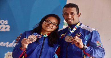 Presidente Maduro celebra las primeras dos medallas en los XIX Juegos Bolivarianos