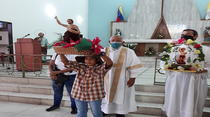 Realizan misa a San Juan Bautista en iglesia Santa Cruz de Pacairigua