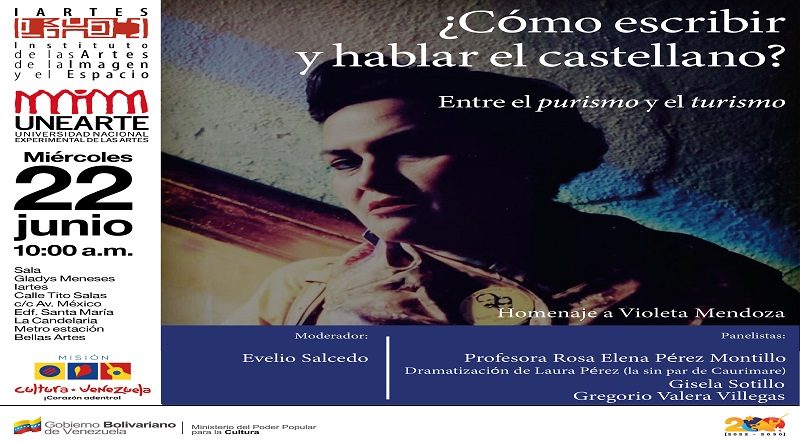 Conservatorio ¿Cómo escribir y hablar castellano? se realizará el 22-JUN