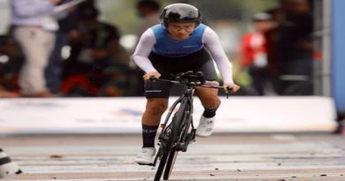 Pedalista Lilibeth Chacón se fractura la clavícula durante competencia en los Juegos Bolivarianos