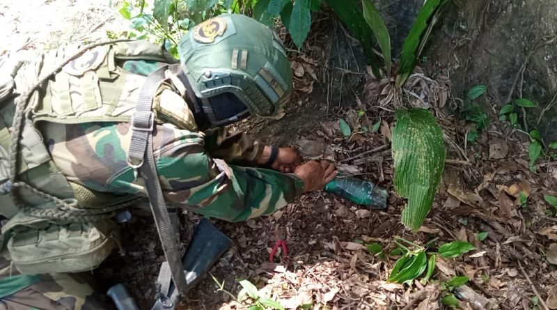 Desactivan 12 explosivos en sector La Capilla de Apure