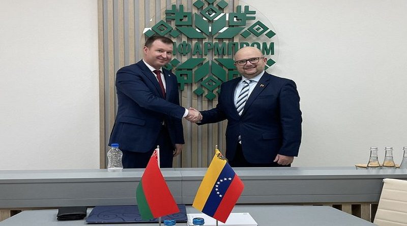 Venezuela y Bielorrusia fortalecen lazos de cooperación en sector farmacéutico﻿