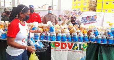Misión Alimentación benefició a más de 2 mil familias de Guanta