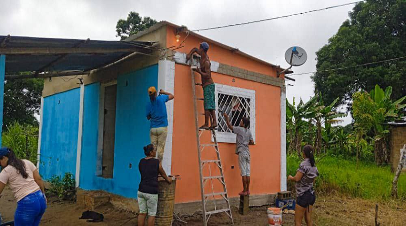 Avanzan Plan de Embellecimiento en 70 viviendas del municipio Sotillo