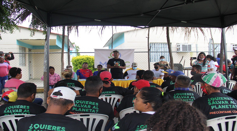 Juramentadas dos Brigadas contra el cambio climático en Aragua
