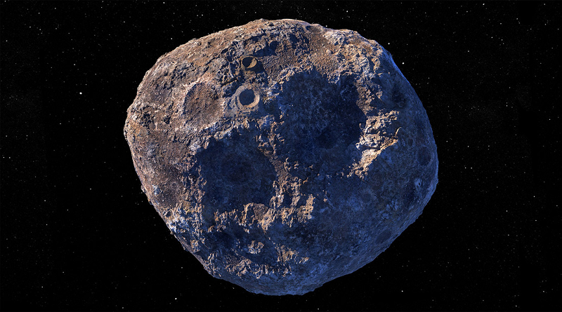 Desarrollan mapas más detallados hasta ahora del asteroide Psyche