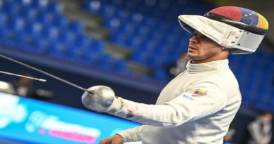 Rubén Limardo se llevó bronce en Valledupar