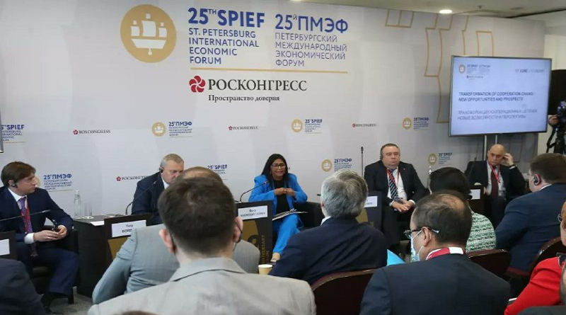 Foro de San Petersburgo espacio que consolida nueva economía global democratizada