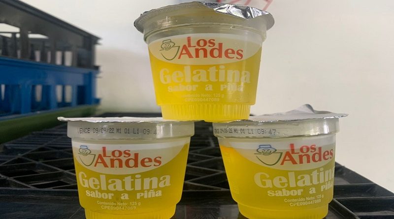 Optimizan elaboración de gelatina de piña