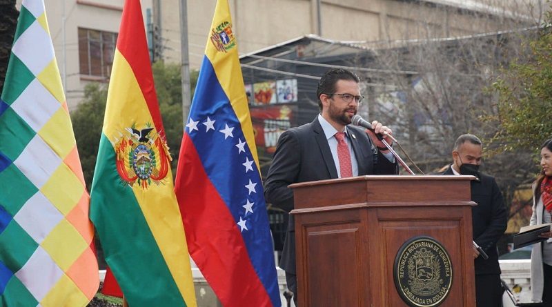 Delegación venezolana rinde homenaje al Mariscal Antonio José de Sucre en Bolivia