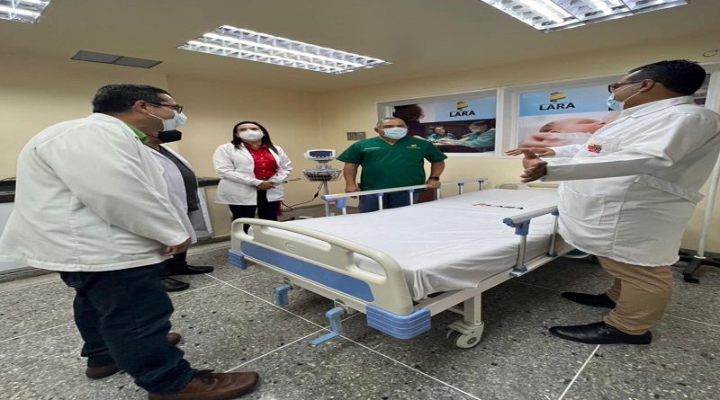 Rehabilitan sala de parto del hospital Antonio María Pineda de Barquisimeto﻿