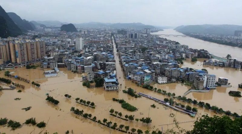 Activan mecanismos de alerta para controlar inundaciones﻿ en China