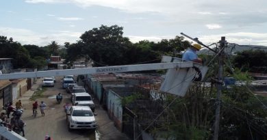 Mejoran alumbrado público para más de 550 familias en Lara