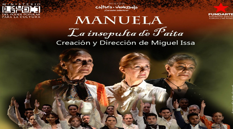 Compañía Nacional de Teatro estrenará "Manuela, la Insepulta de Paita"