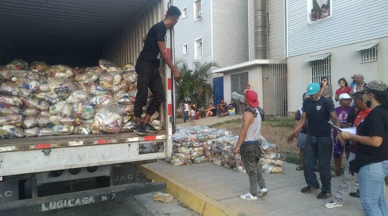 Más de 7 mil combos alimenticios fueron distribuidos en 33 CLAP de La Guaira