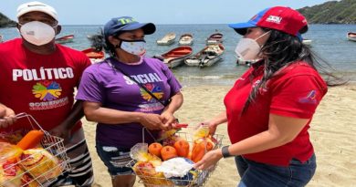 Más de 800 familias de La Guaira fueron atendidas con la Feria del Campo Soberano