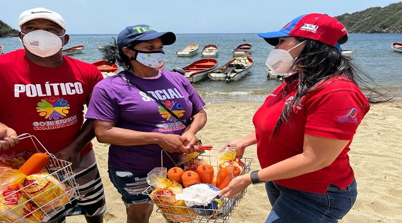 Más de 800 familias de La Guaira fueron atendidas con la Feria del Campo Soberano