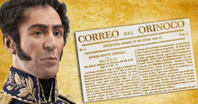 Venezuela celebra 204 años del 1er número del Correo del Orinoco