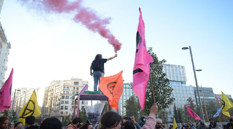 Renuevan protestas de activistas contra Cumbre de OTAN