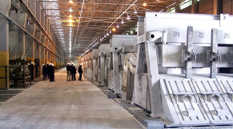 Planta CVG Venalum tiene activas 183 celdas para producción de aluminio