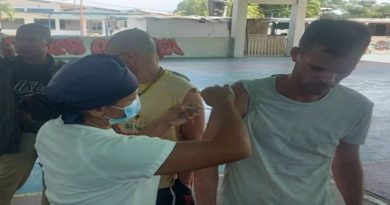 Realizan jornada de vacunación Centro Penitenciario José Antonio Anzoátegui