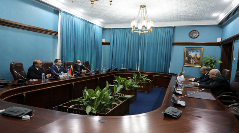 Realizan reunión ministerial entre Venezuela y Argelia