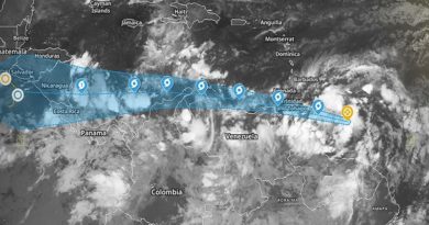 ACTUALIZACIÓN: Inameh informa sobre paso del Ciclón DOS en Venezuela