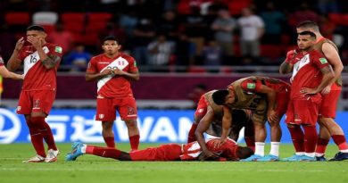 Perú le dice !Adiós! al Mundial de Catar 2022