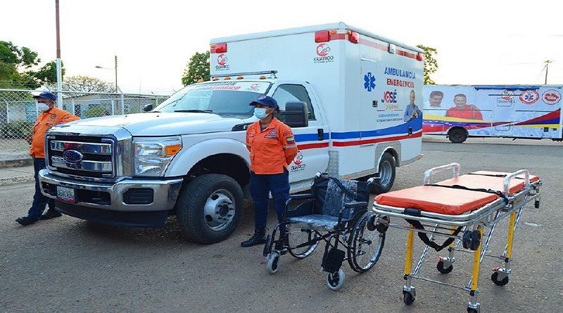Entregan 15 ambulancias para mejorar sistema de salud en Guárico