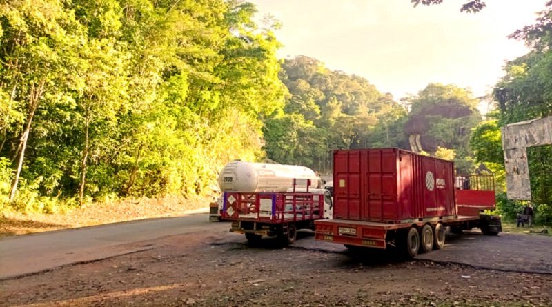 Recargan gas doméstico con Planta Móvil en Bolívar