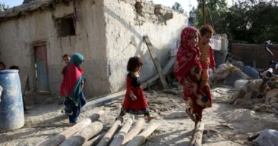 Terremoto deja 155 niños fallecidos en Afganistán